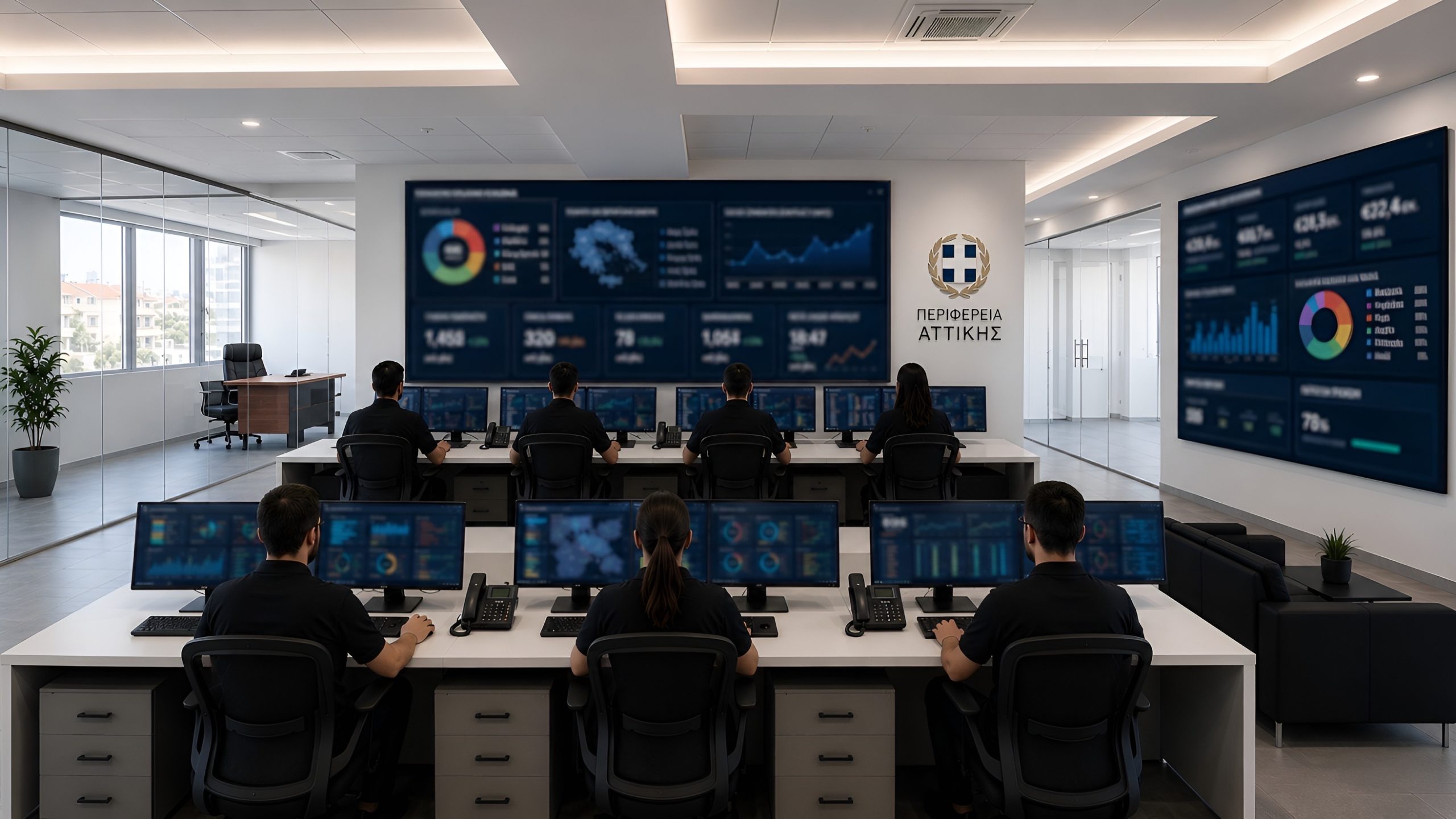Ψηφιακό «Πύργο Ελέγχου» αποκτά η Περιφέρεια Αττικής για όλα της τα έργα
