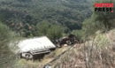 Τροχαίο στη Λακωνία: Νεκρός 48χρονος οδηγός φορτηγού που έπεσε σε γκρεμό - Σοβαρά τραυματίας ο συνοδηγός - ΒΙΝΤΕΟ