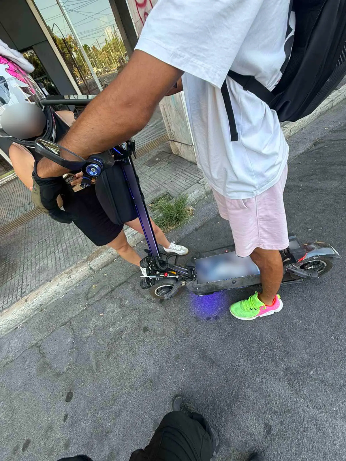 Ηλεκτρικό πατίνι, Αστυνομία
