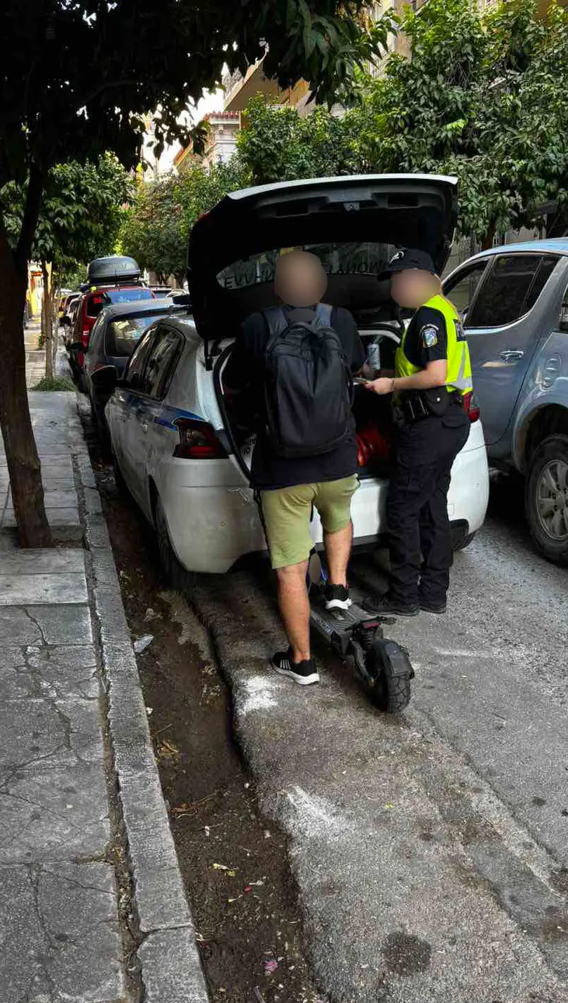 Ηλεκτρικό πατίνι, Αστυνομία
