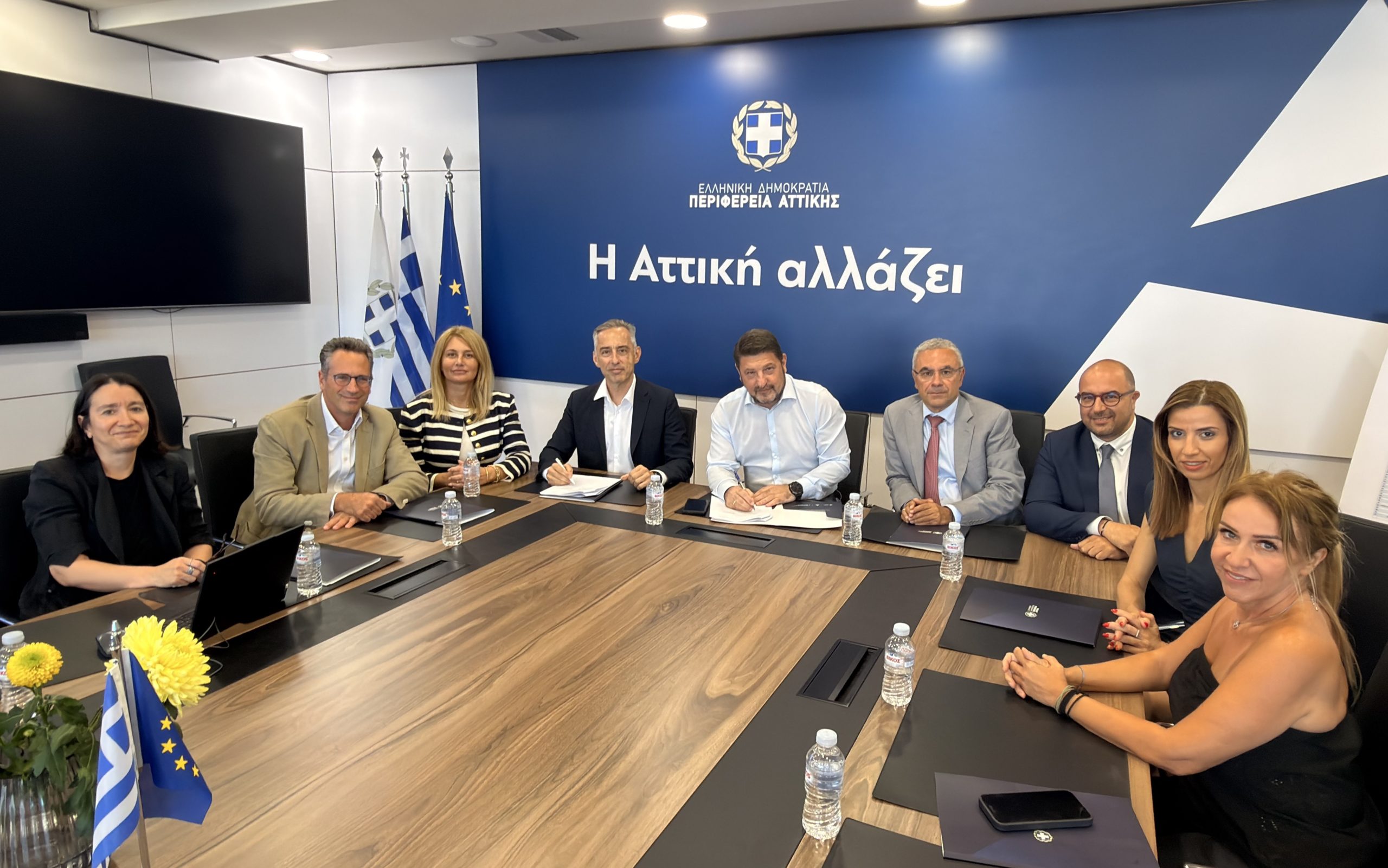 Υπεγράφη η σύμβαση για τη δημιουργία του Παρατηρητηρίου Έργων της Περιφέρειας Αττικής