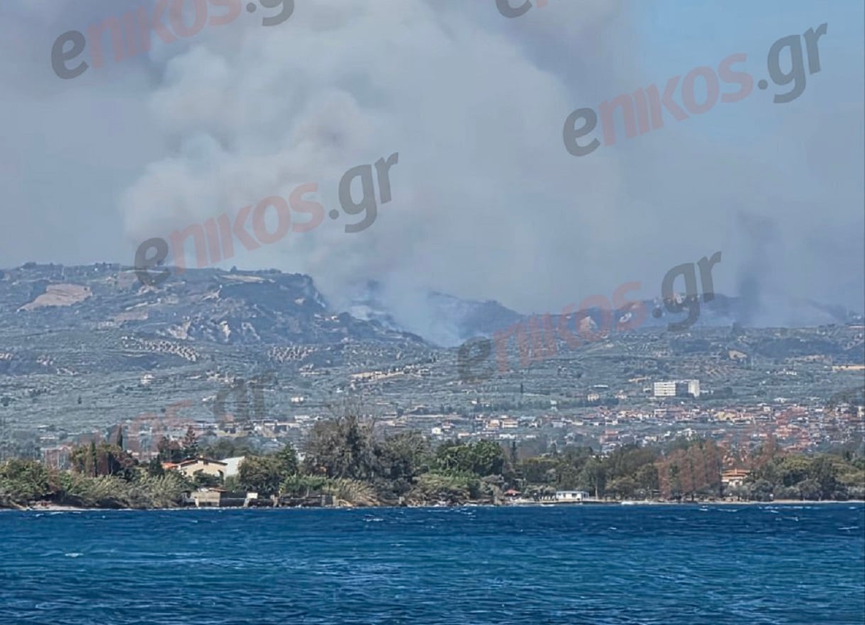 Αίγιο: Ενισχύθηκαν οι πυροσβεστικές δυνάμεις – Βίντεο αναγνώστη