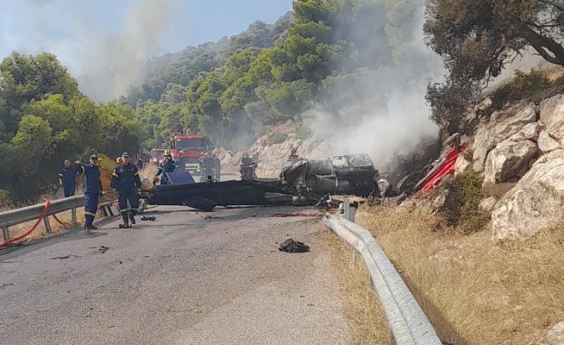 σύγκρουσης δύο ελικοπτέρων Bell