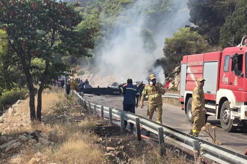 σύγκρουσης δύο ελικοπτέρων Bell