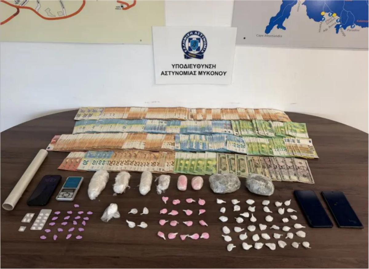 Χειροπέδες σε 2 διακινητές ναρκωτικών: Θα γέμιζαν τη Μύκονο ροζ κοκαΐνη MDMA – Η πονηρή «καβάντζα» τους – ΒΙΝΤΕΟ