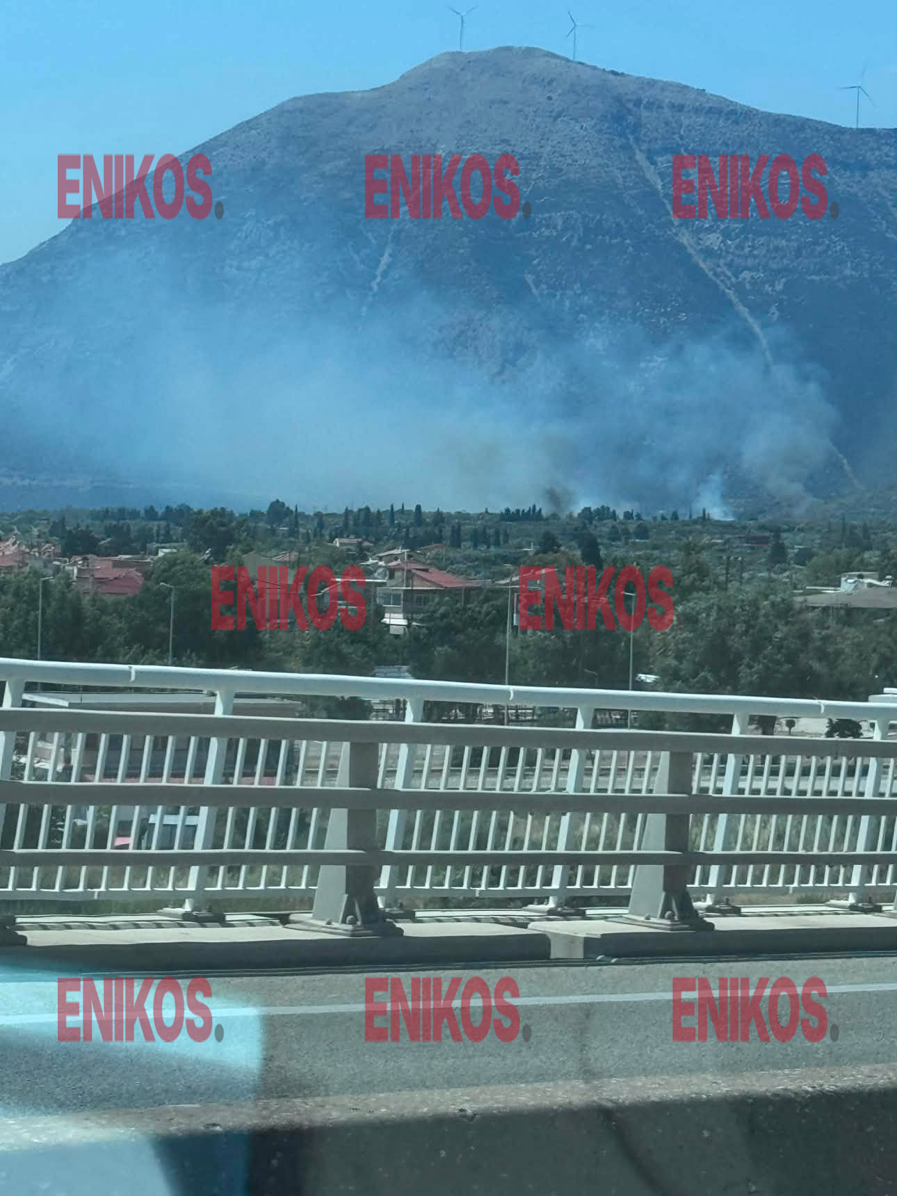 Φωτιά, Ναυπακτία, Μακύνεια