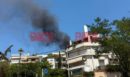 Ψυχικό: Κινητοποίηση της Πυροσβεστικής για φωτιά σε πυλωτή πολυκατοικίας - BINTEO και ΦΩΤΟ αναγνώστη