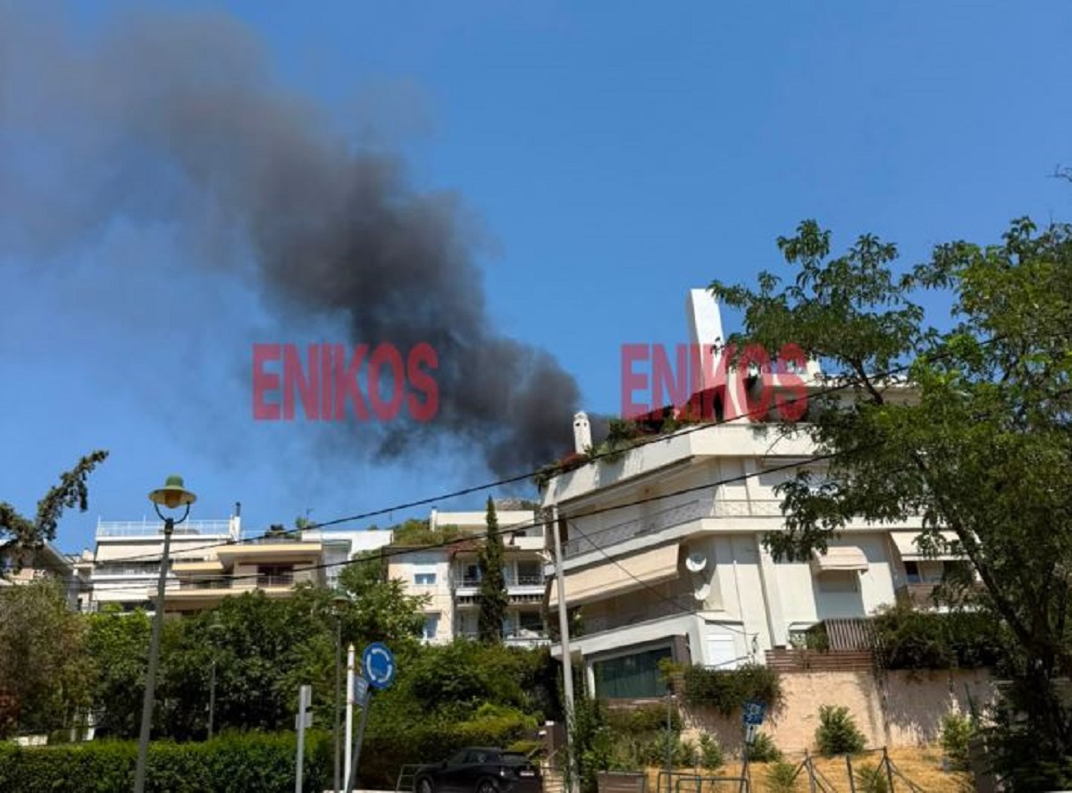 Ψυχικό: Κινητοποίηση της Πυροσβεστικής για φωτιά σε υπόγειο κατοικίας – BINTEO και ΦΩΤΟ αναγνώστη