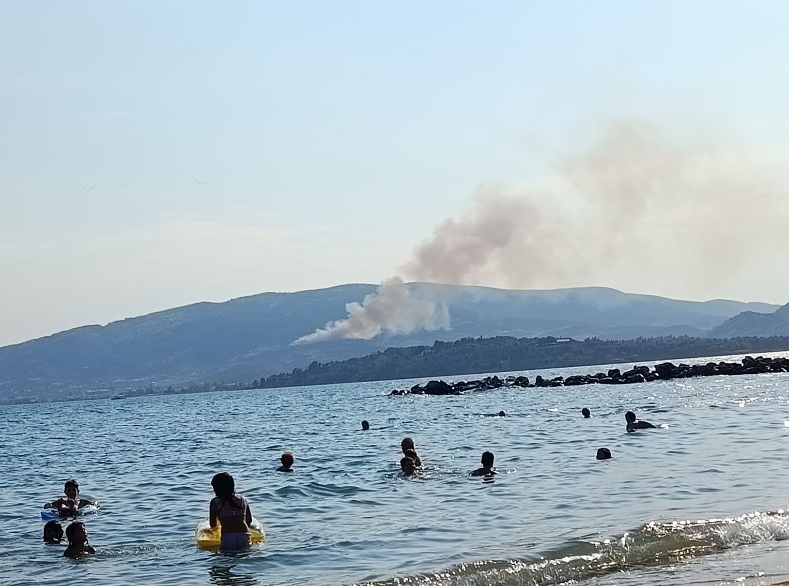Βόλος: Φωτιά στα Αϊβαλιώτικα – Καίει δασική έκταση, ήχησε το 112