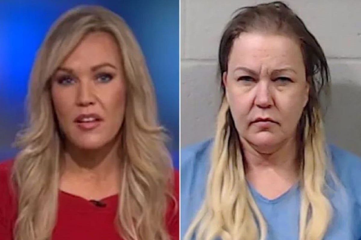 Angelynn Mock. Credit : Fox 2; Sedgwick County Jail