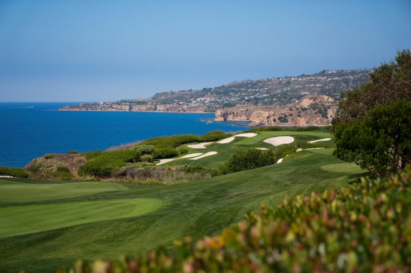 Γενική άποψη του Trump National Golf Club στο Ράντσο Πάλος Βέρδες της Καλιφόρνιας, όπου συνελήφθη ο οπλισμένος 38χρονος πριν από την επίσκεψη του Ντόναλντ Τραμπ. Φωτογραφία αρχείου (13 Σεπτεμβρίου 2024): AP Photo/Jae C. Hong.