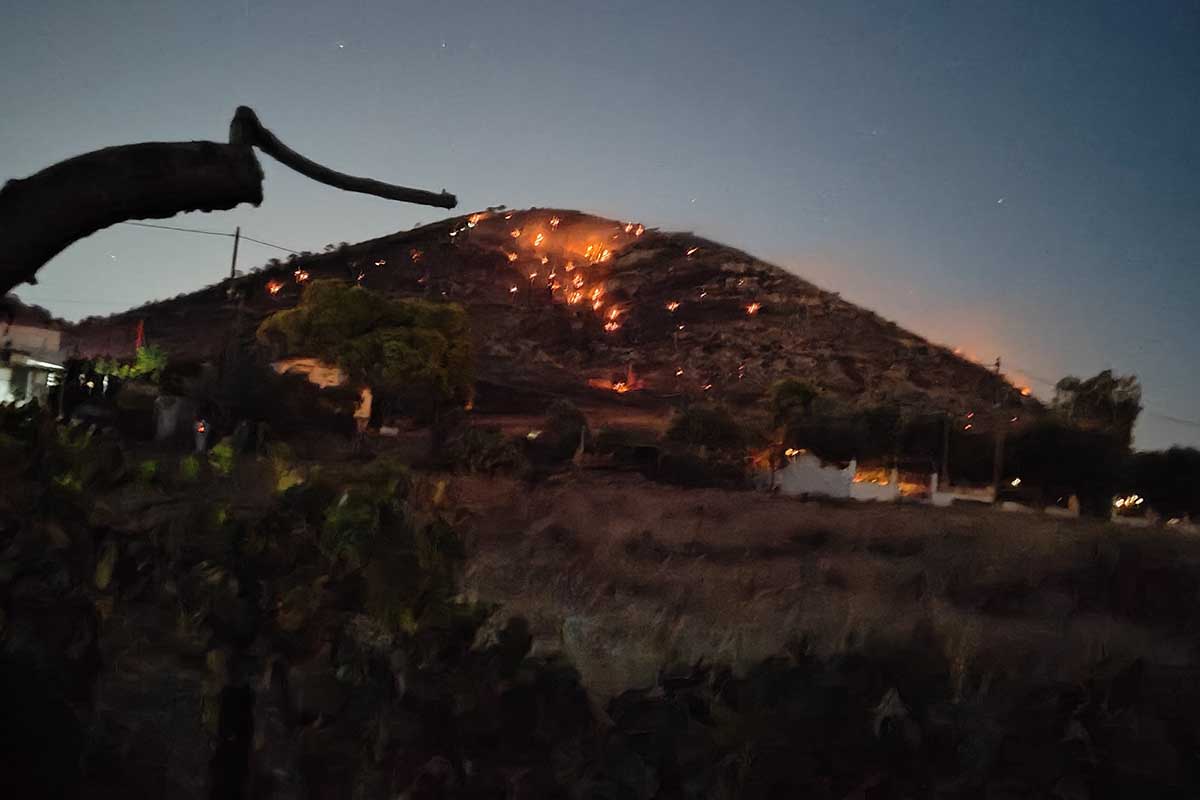 Κάλυμνος: Προβληματισμός για την τέταρτη φωτιά φέτος στα Βλυχάδια – «Κάτι δεν πάει καλά», λέει ο δήμαρχος