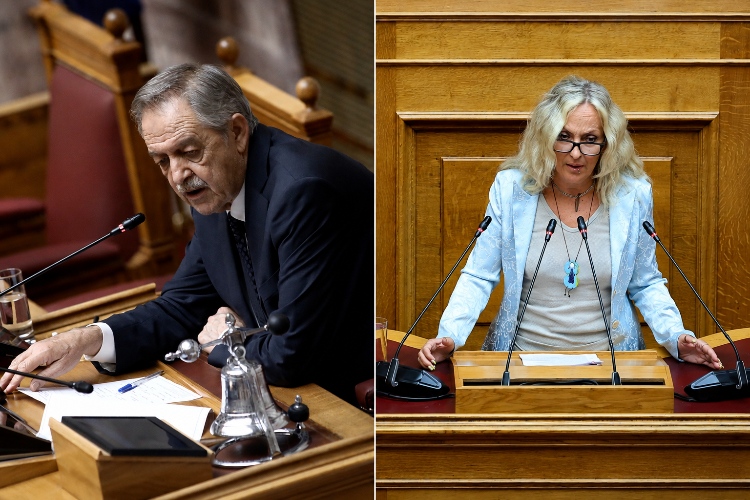 Τζώρτζια Κεφαλά: Ο διάλογος με τον Πάρη Κουκουλόπουλο στη Βουλή – «Να λέτε ότι είμαι ακόμα τραγουδίστρια των Μπλε γιατί γράφουν ότι έχω σταματήσει»