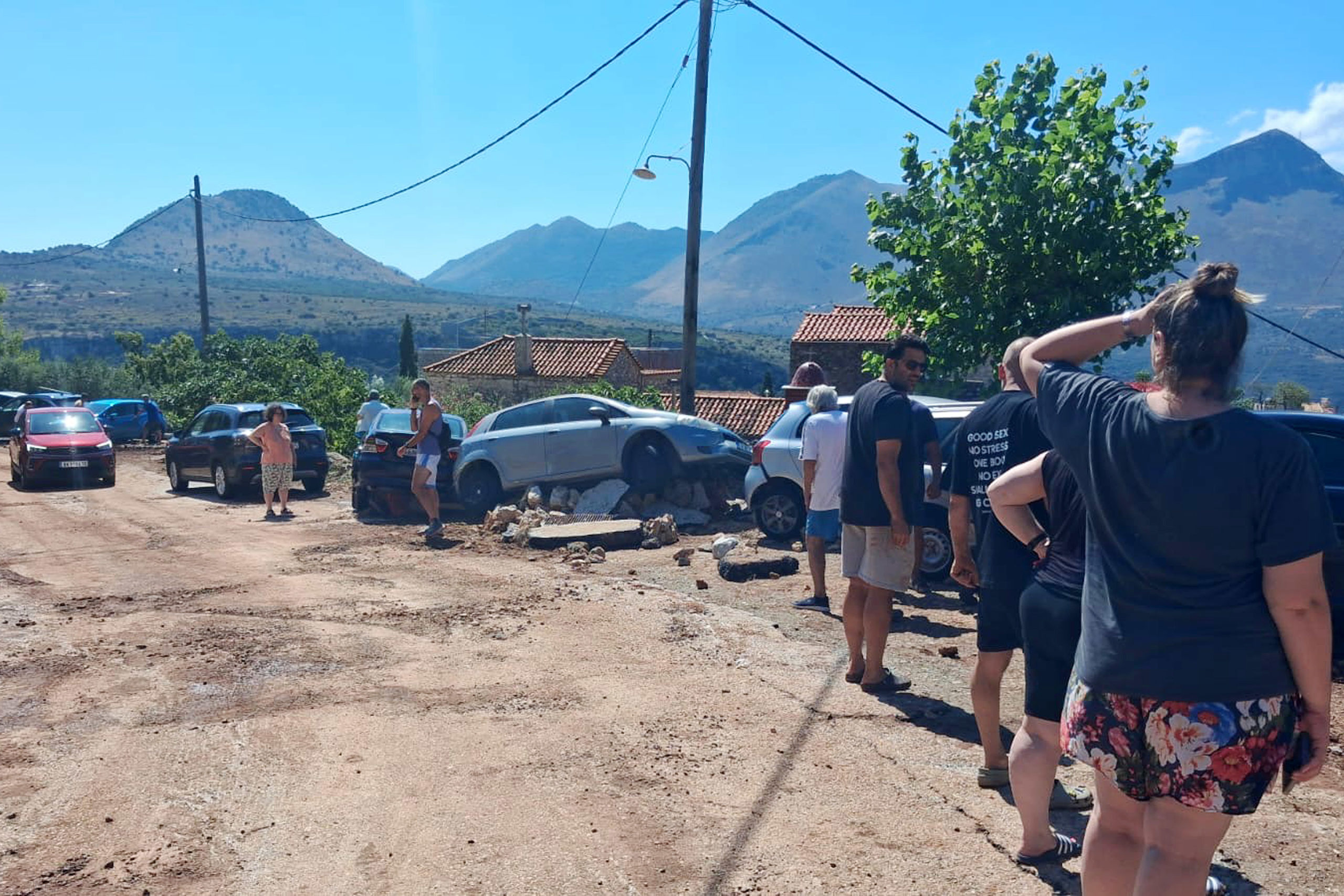 Μάνη, Ζημιές