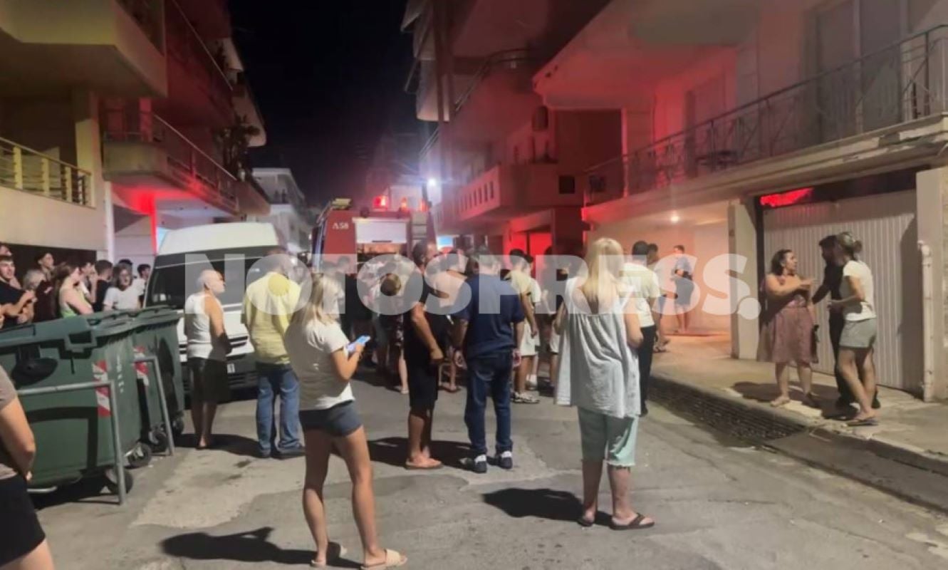 Φωτιά σε διαμέρισμα στη Σπάρτη: Κινδύνευσαν ένοικοι που εγκλωβίστηκαν στα σπίτια τους – Δείτε βίντεο