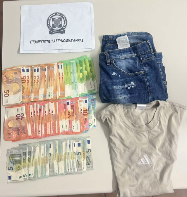 Σύλληψη διαρρήκτη στη Σαντορίνη 