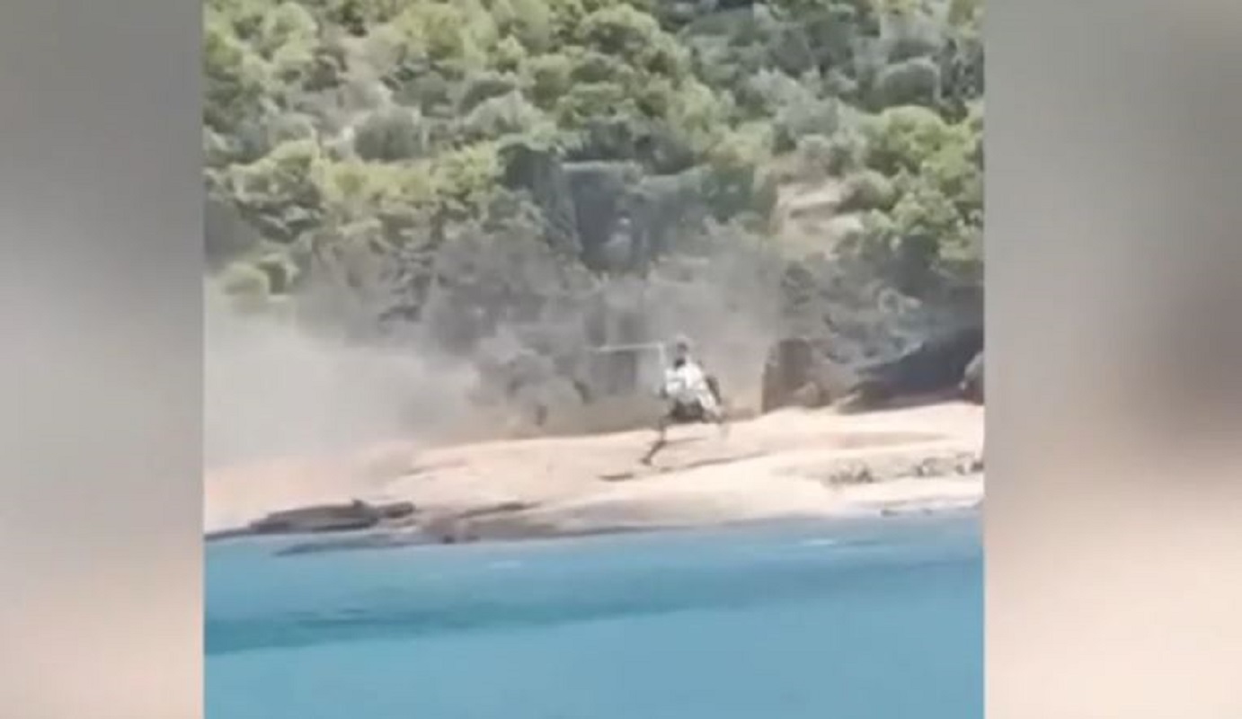 Ελικόπτερο στις Σπέτσες: Η ταυτότητα «πρόδωσε» τον 39χρονο επιχειρηματία – Κοκαΐνη και κάνναβη στο μαύρο σακίδιο