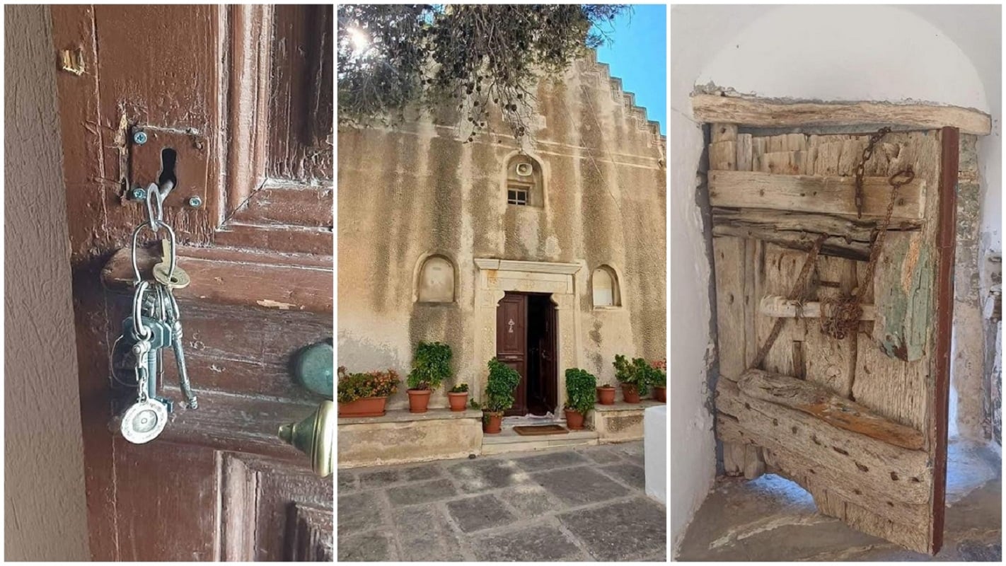 Σέριφος, Μονή Ταξιαρχών, Διάρρηξη