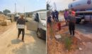 Στις πυρόπληκτες περιοχές της Δυτικής Αττικής κλιμάκιο του ΣΥΡΙΖΑ - Παρέδωσε 1.500 μπουκάλια νερό σε πυροσβέστες και εθελοντές