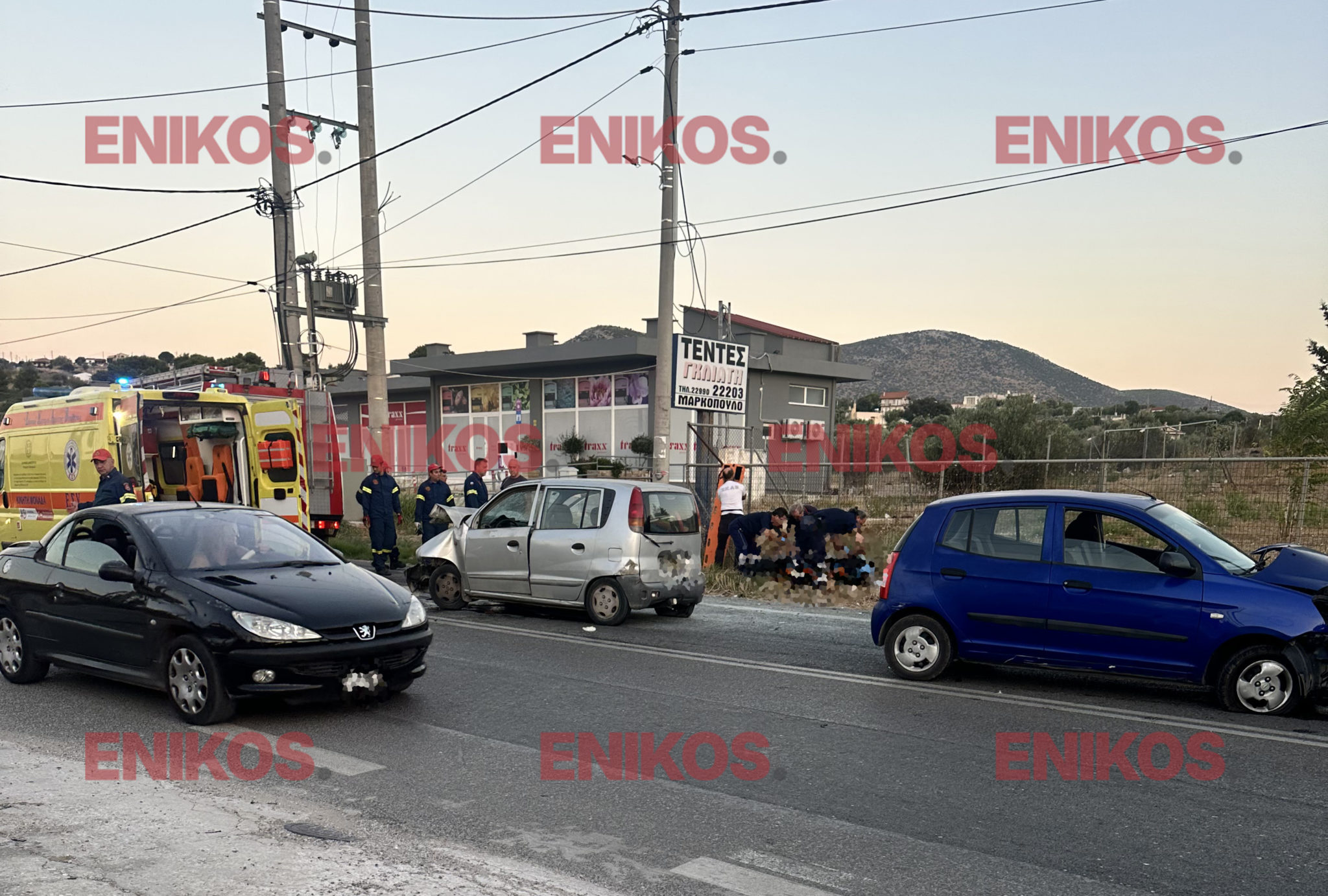 Τροχαίο, Μαρκόπουλο, Πόρτοράφτη