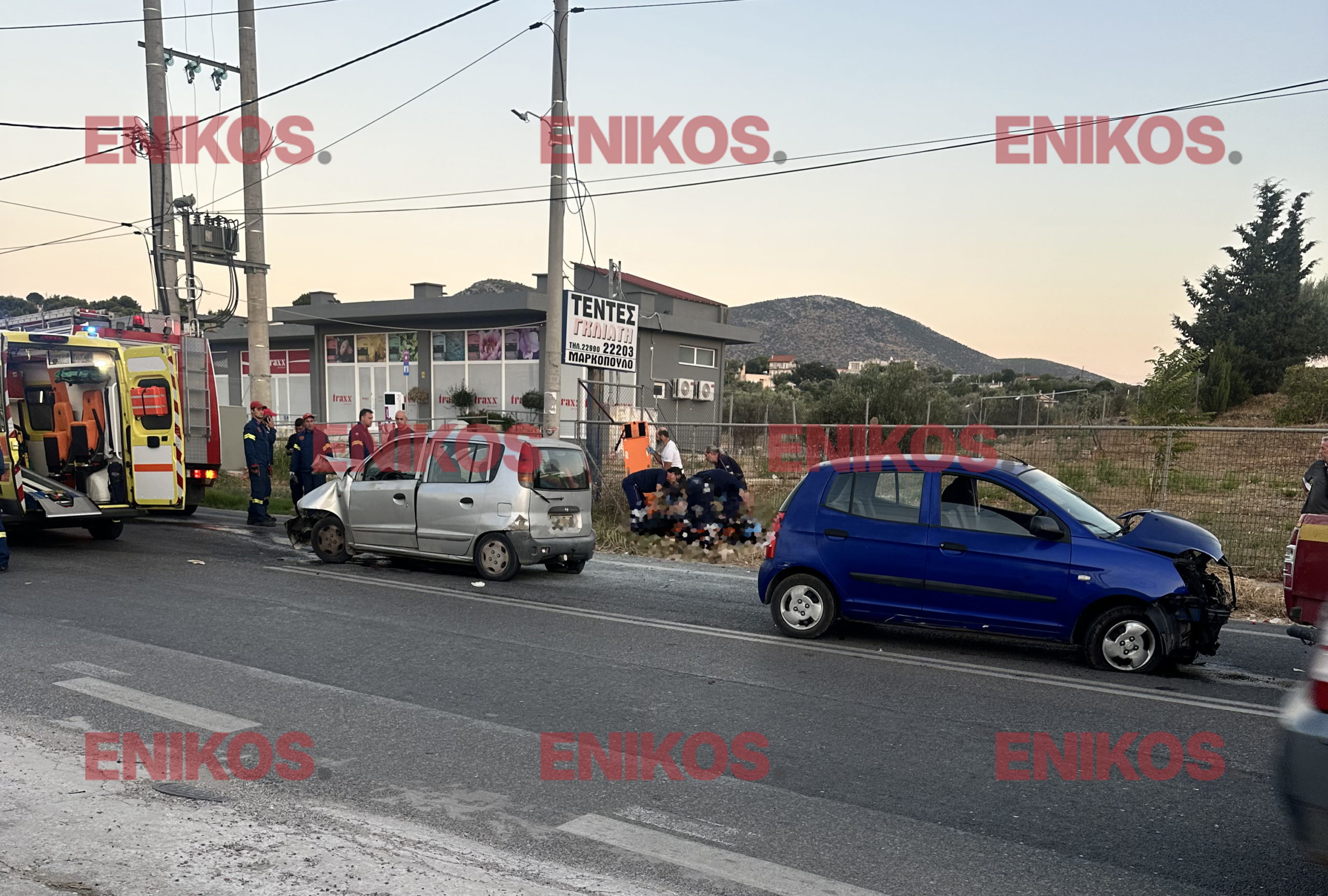 Τροχαίο, Μαρκόπουλο, Πόρτοράφτη