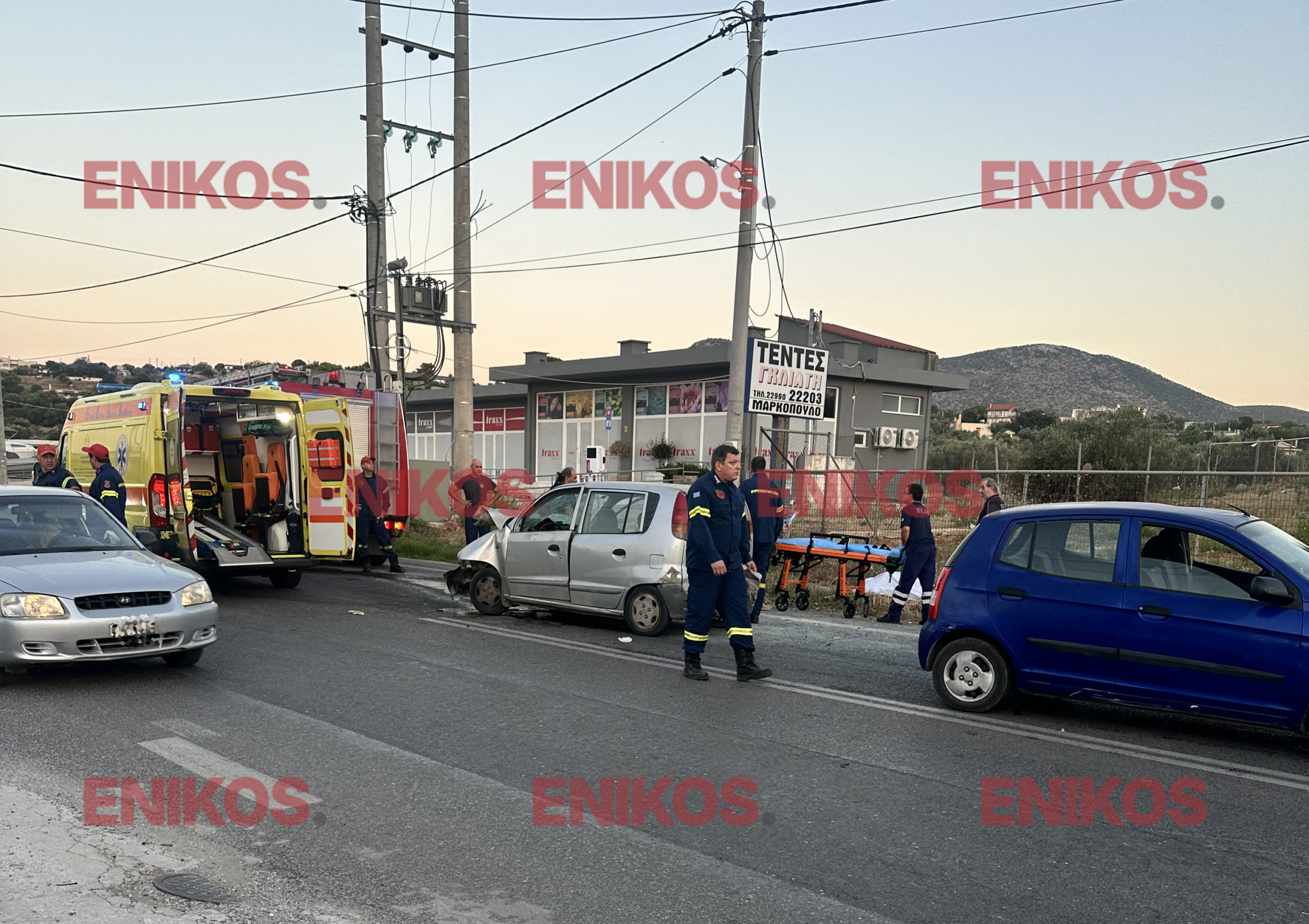 Τροχαίο, Μαρκόπουλο, Πόρτοράφτη
