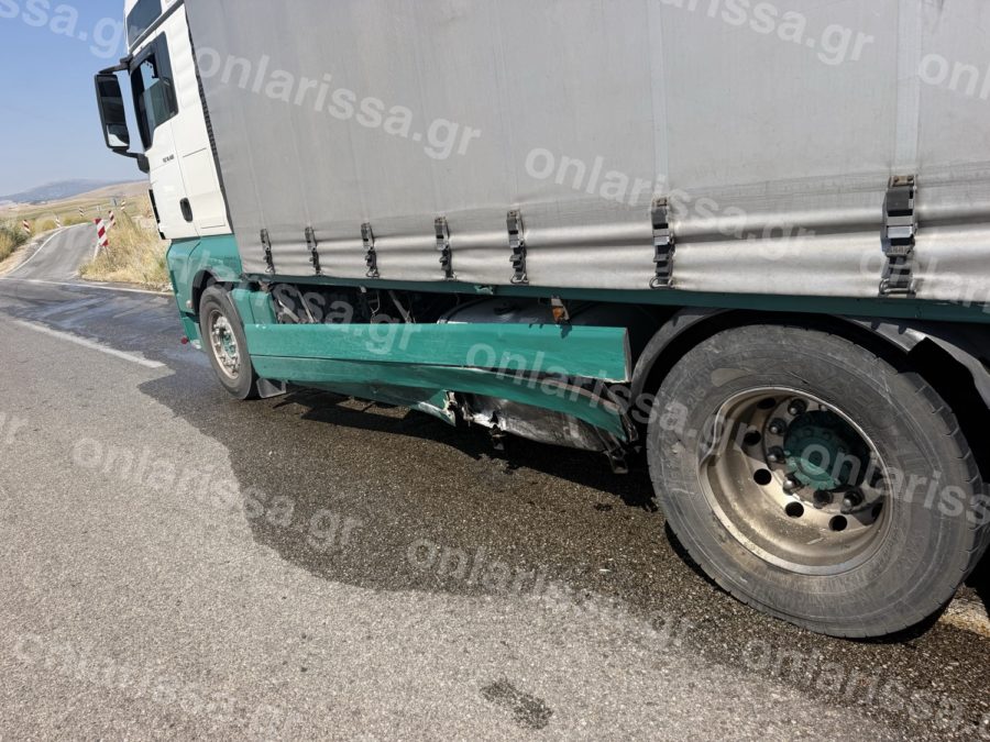 τροχαίο ατύχημα στη Λάρισα