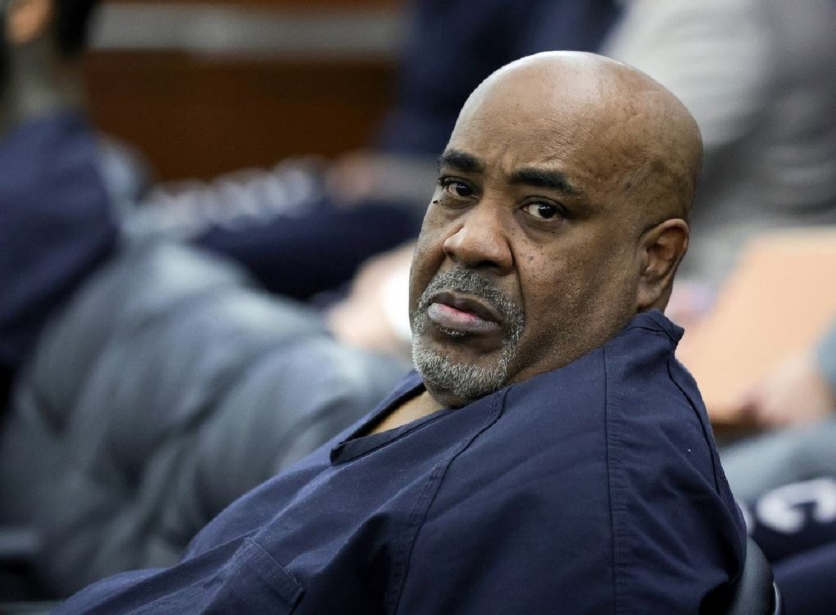 Ο Duane «Keffe D» Davis, κατηγορούμενος για τη δολοφονία του Tupac Shakur, κατά τη διάρκεια προδικαστικής ακρόασης την περασμένη εβδομάδα. Φωτογραφία: Ethan Miller / Pool via AP