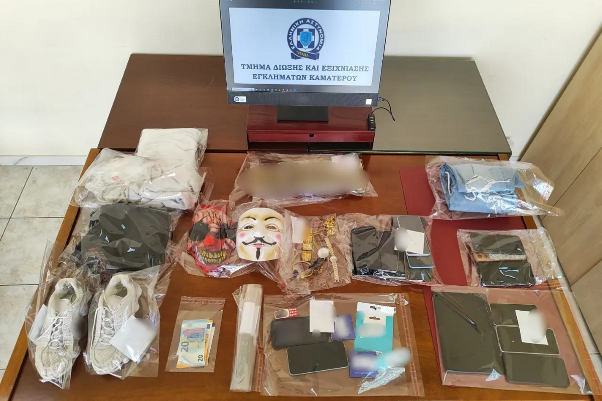 Φυλή: Βίντεο από την επιχείρηση της ΕΛΑΣ για εξάρθρωση εγκληματικής οργάνωσης – 34 κλοπές και απάτες, λεία άνω των 250.000 ευρώ
