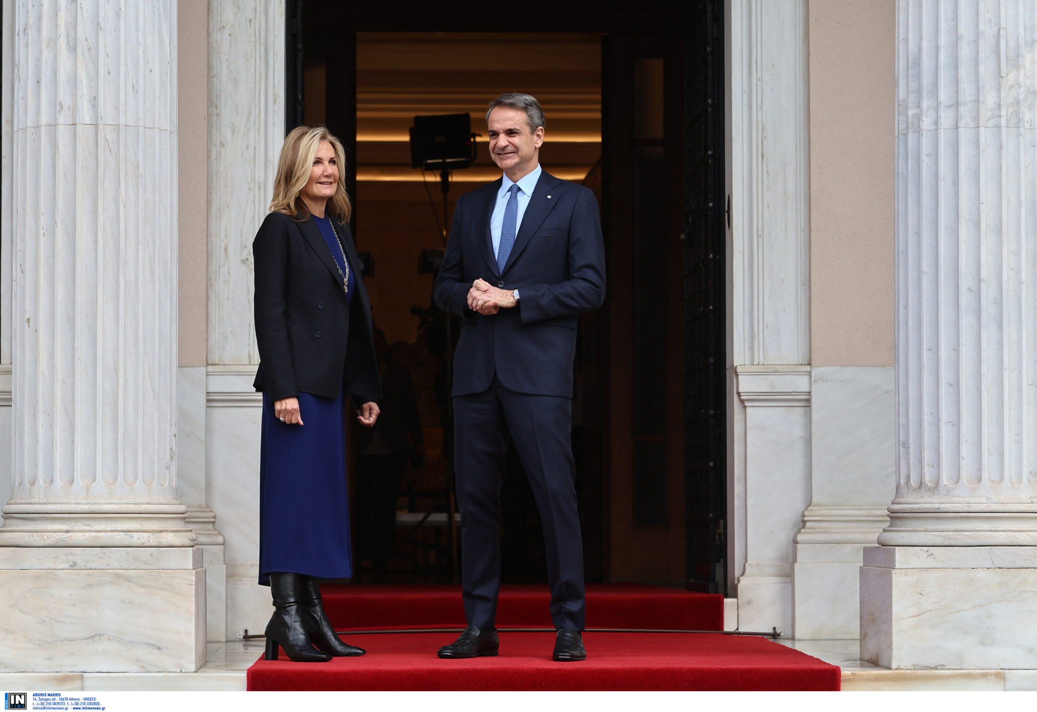 Κυριάκος Μητσοτάκης, Μαρέβα Γκραμπόφσκι Μητσοτάκη