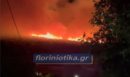 Φλώρινα: Μαίνεται η φωτιά σε δασική έκταση στην Κρυσταλλοπηγή - Ενισχύθηκαν οι πυροσβεστικές δυνάμεις