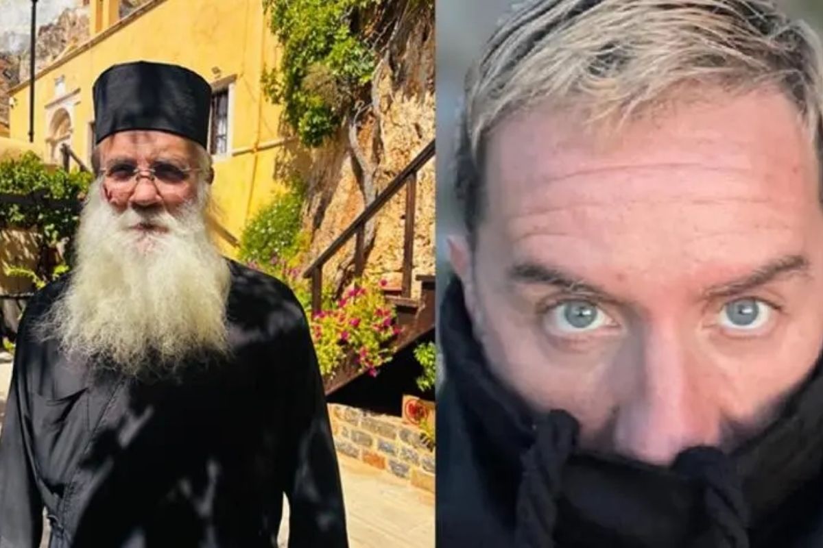 Γιώργος Μαζωνάκης: Συγκινεί ο Αρχιμανδρίτης Ευγένιος που τέλεσε το μνημόσυνο στους Πεύκους – «Την τελευταία φορά που ήρθε, τον έβαλα στο ιερό και ψάλλαμε λίγο»