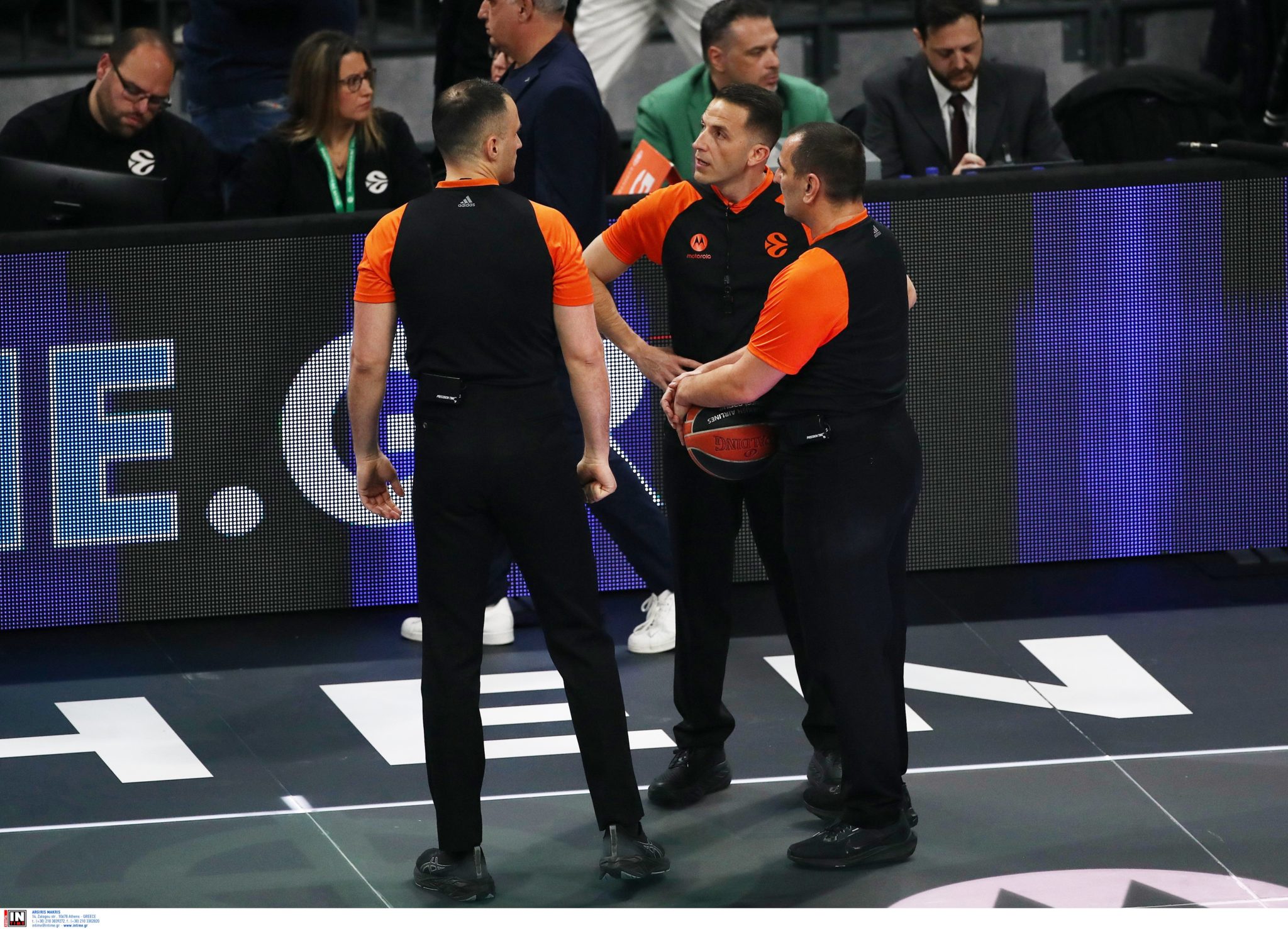 Euroleague, διαιτητές