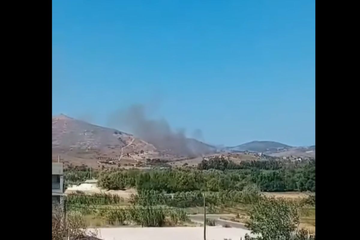 Φωτιά στην Εύβοια: Νέο μήνυμα του 112 για εκκένωση 2 περιοχών