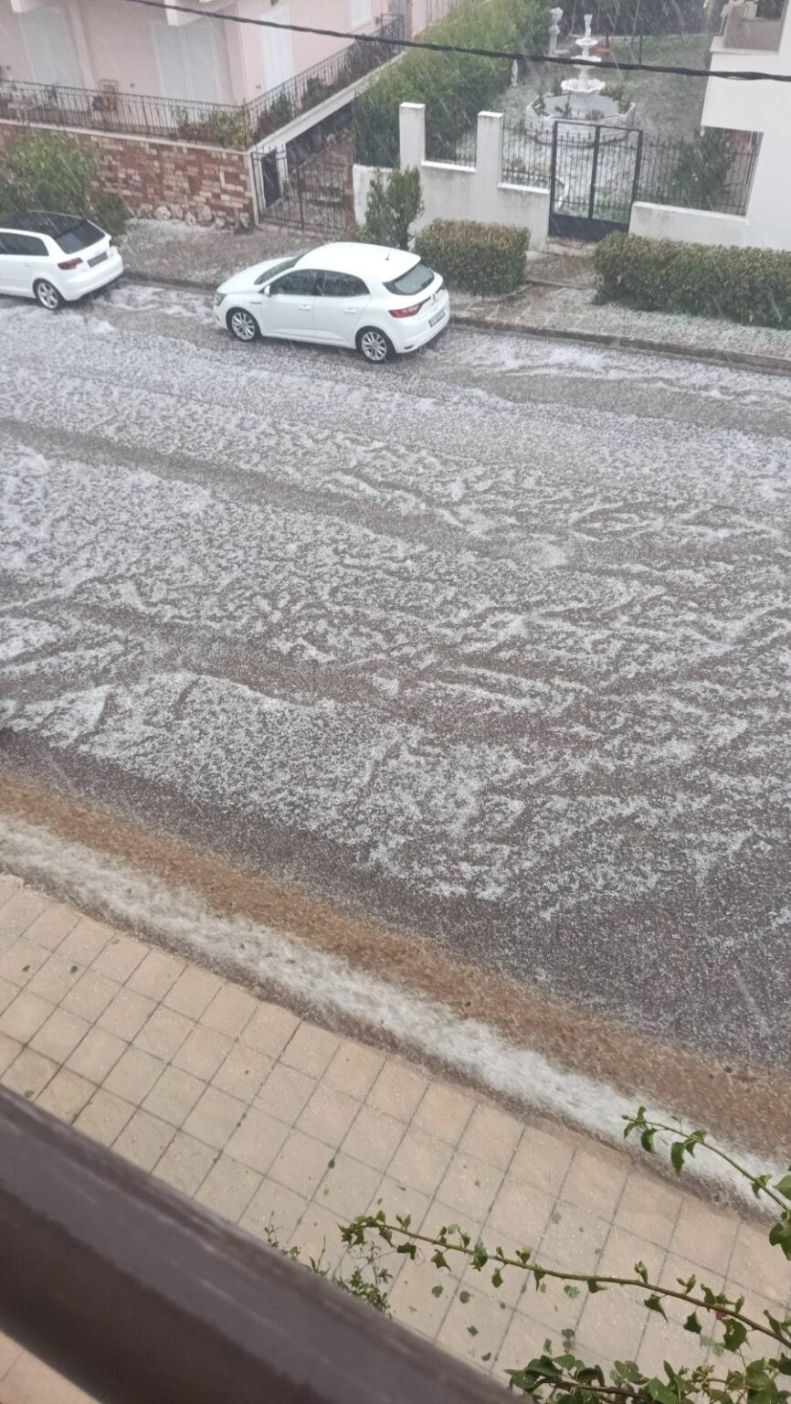 Αγρίνιο, Χαλαζόπτωση
