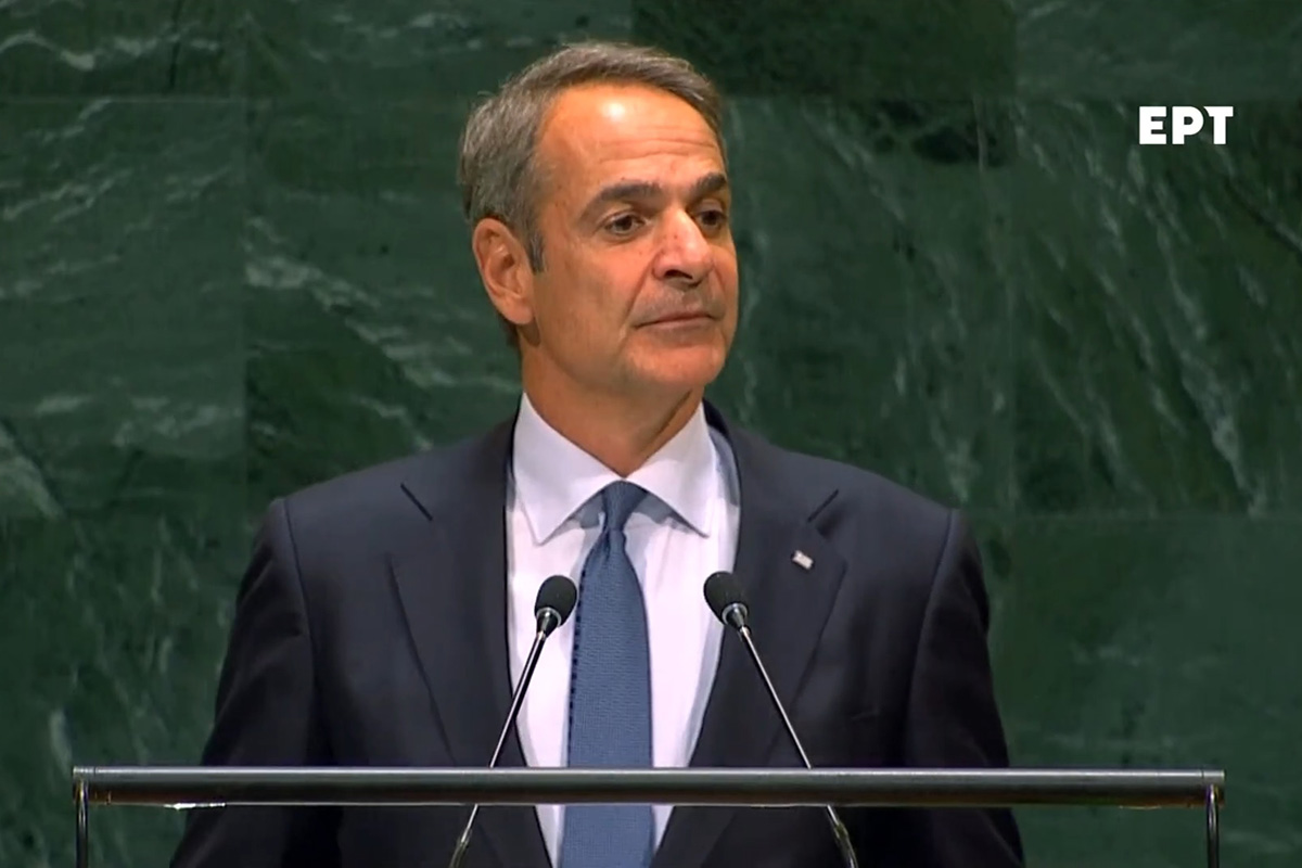 Μητσοτάκης από τον ΟΗΕ: «Πυλώνας σταθερότητας και ειρήνης η Ελλάδα – Δεν είμαστε κράτος-ταραξίας»