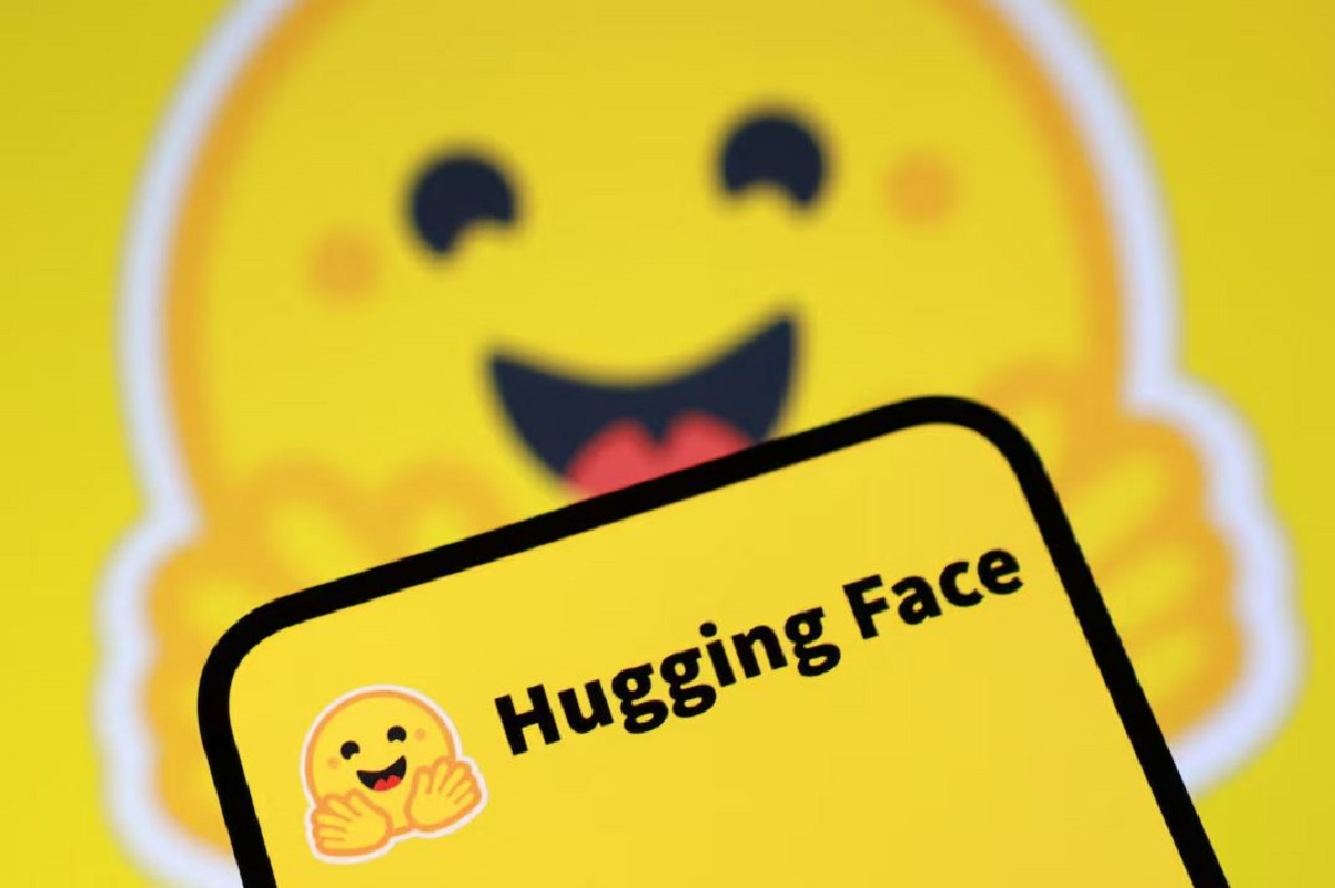 Το λογότυπο του Hugging Face σε εικονογράφηση, στις 13 Σεπτεμβρίου 2026. Φωτογραφία: REUTERS / Dado Ruvic / Illustration