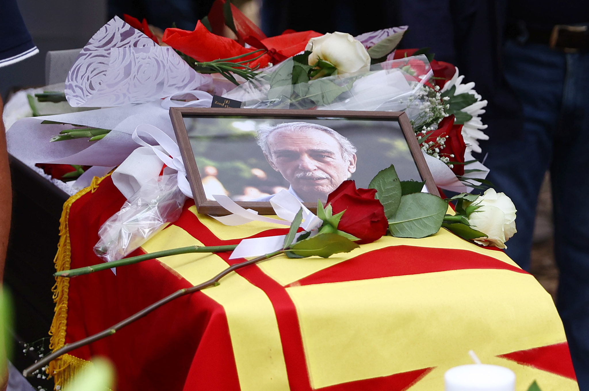 Σπύρος Χαλβατζής, πολιτική κηδεία