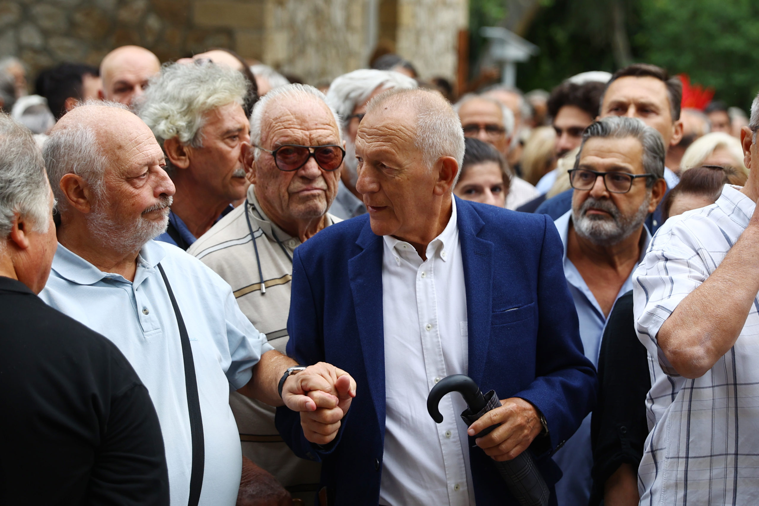 Σπύρος Χαλβατζής, πολιτική κηδεία
