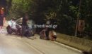 Θεσσαλονίκη: 33χρονος τραυματίστηκε βαριά σε τροχαίο και νοσηλεύεται διασωληνωμένος – ΦΩΤΟ από το σημείο του ατυχήματος