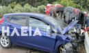 Ηλεία: Σοβαρό τροχαίο στην Εθνική Οδό Πύργου-Κυπαρισσίας - Έξι τραυματίες, ανάμεσά τους και δύο παιδιά - ΦΩΤΟ