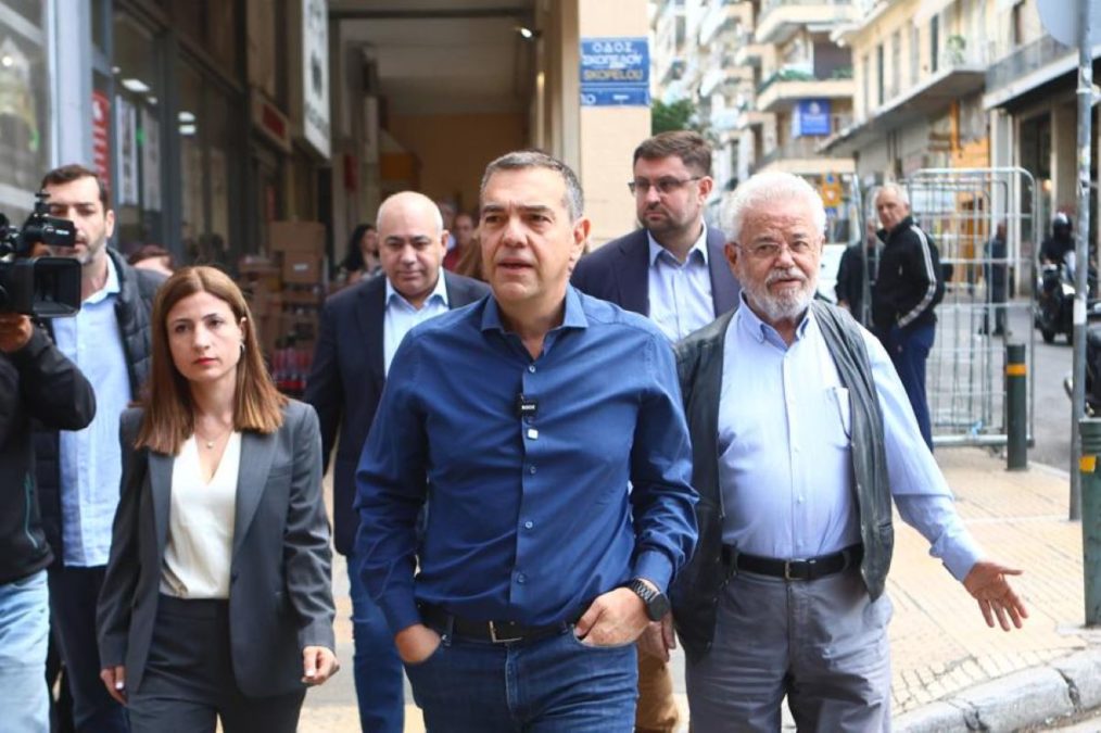 Τσίπρας στην Κυψέλη