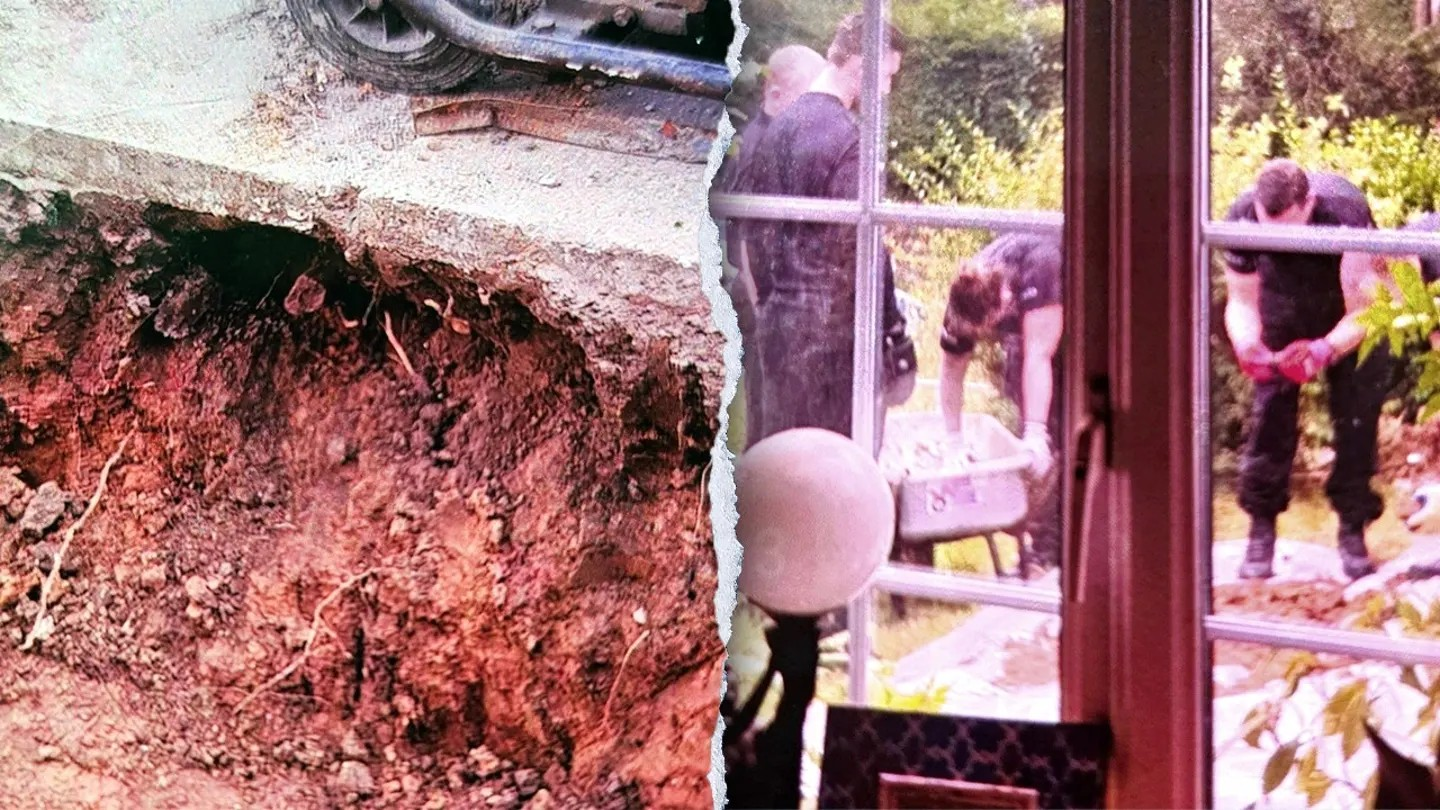 Η αστυνομία αντιμετώπισε αρχικά την ανακάλυψη των ανθρώπινων λειψάνων στο σπίτι ως μια πιθανή σύγχρονη σκηνή εγκλήματος. (Ross Sledger/SWNS)