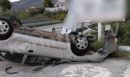 Κορινθία: Σοβαρό τροχαίο στην Αλμυρή, αυτοκίνητο προσέκρουσε σε μπάρες - Μια τραυματίας, δείτε φωτογραφίες