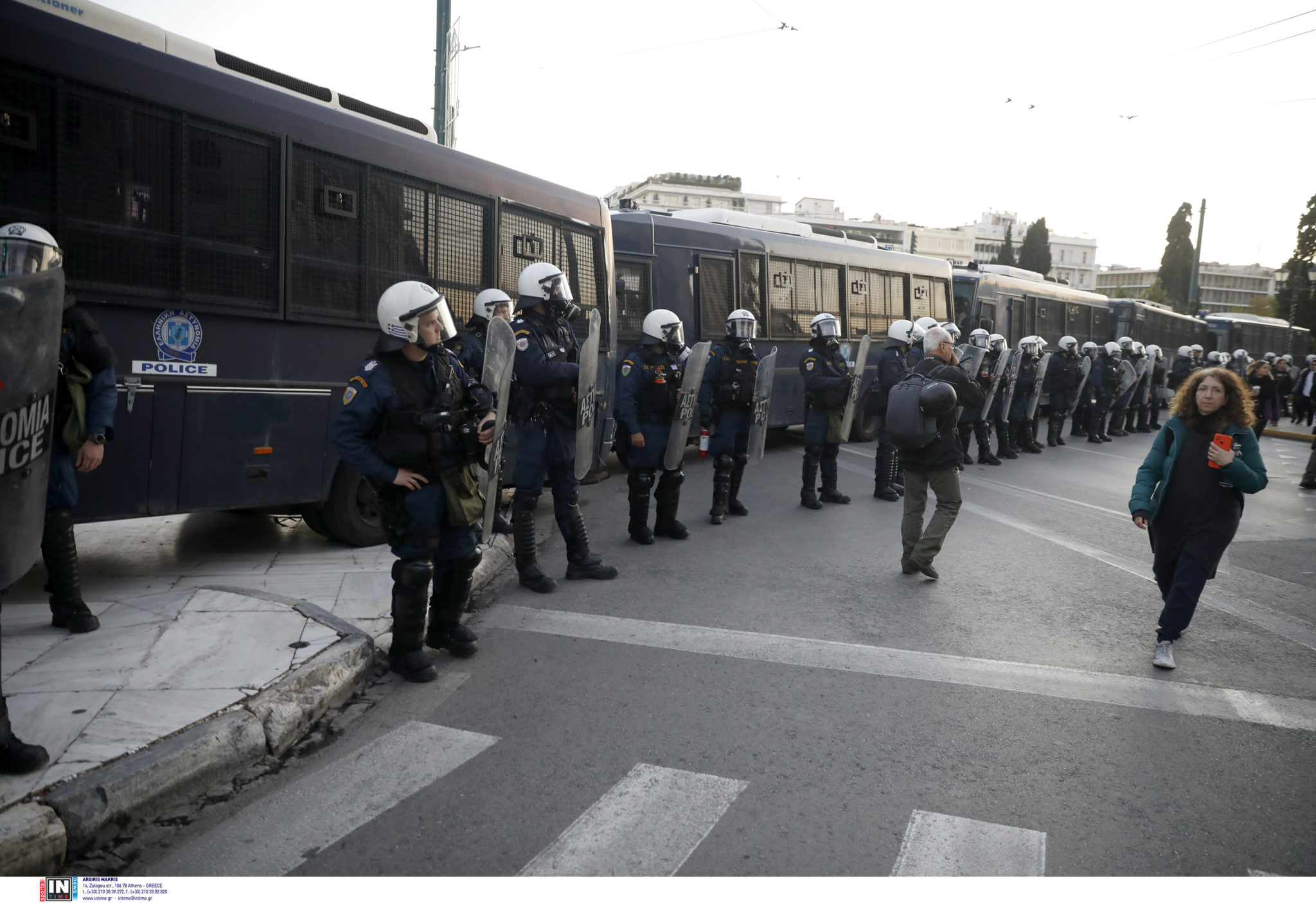 Αθήνα, Αστυνομικοί, μέτρα ασφαλείας