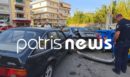 Πύργος: Ηλικιωμένος αισθάνθηκε αδιαθεσία και έπεσε πάνω σε 7 αυτοκίνητα - Μεταφέρθηκε τραυματισμένος στο νοσοκομείο - ΦΩΤΟ