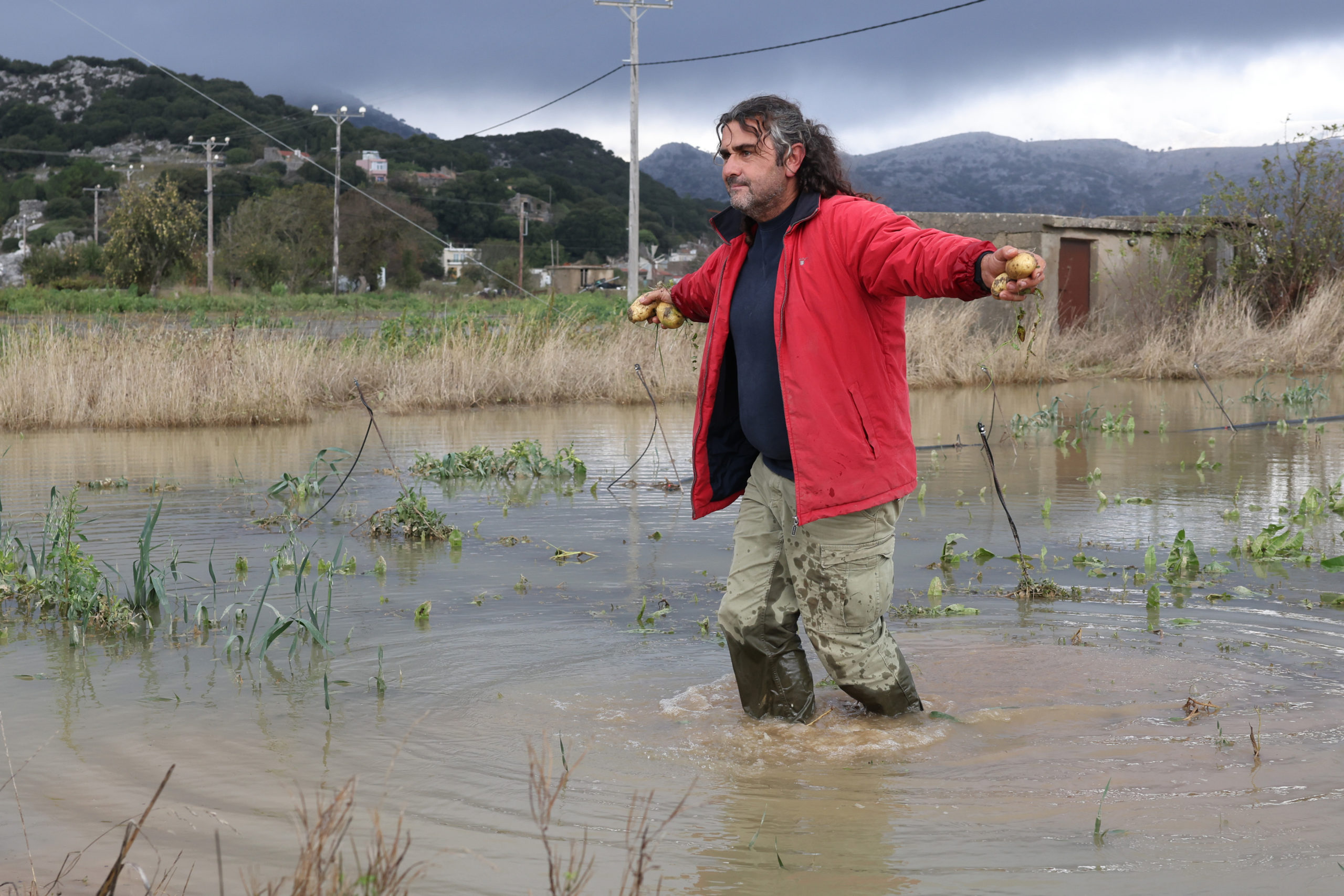Λασίθι: Στην Ιεράπετρα για αυτοψία στις πληγείσες περιοχής μέλη του κυβερνητικού κλιμακίου