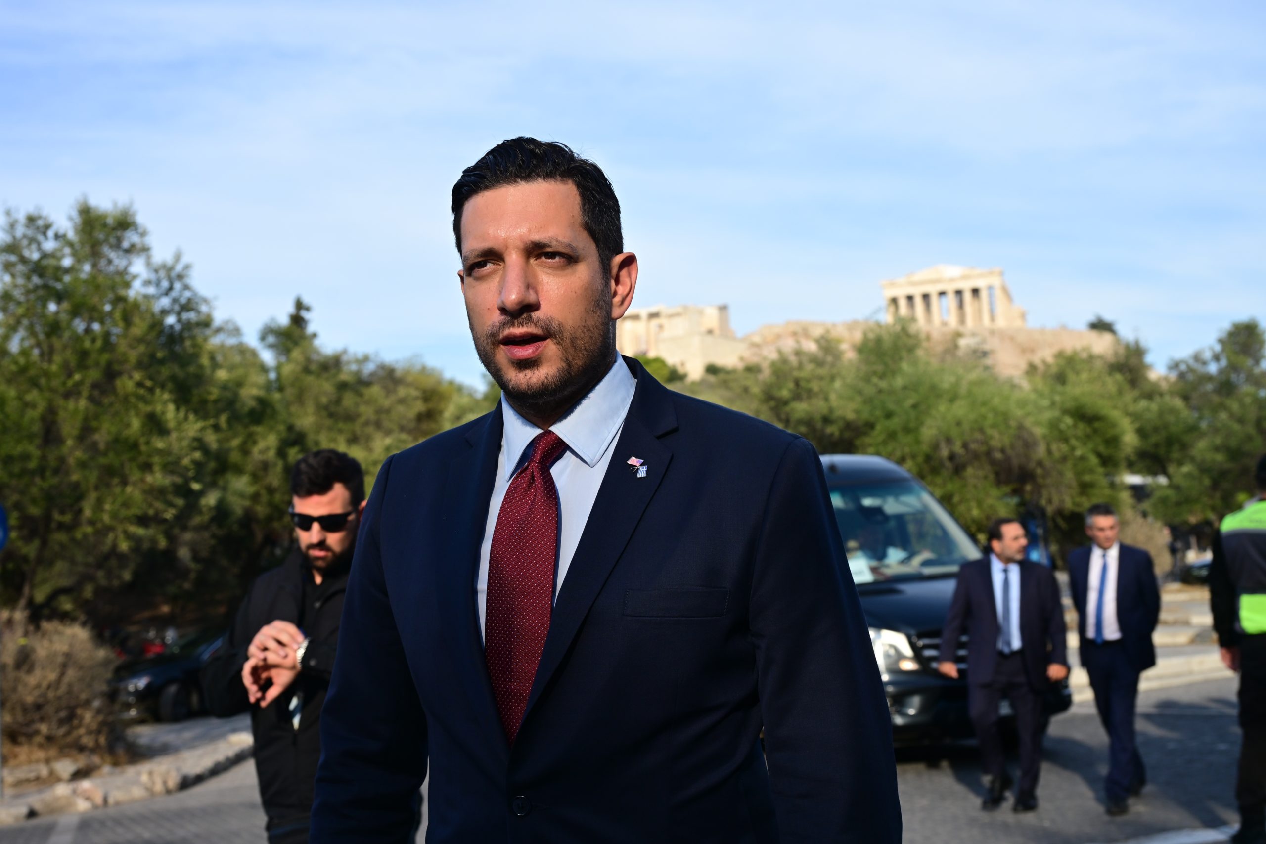Ο Κωνσταντίνος Κυρανάκης στην Πνύκα