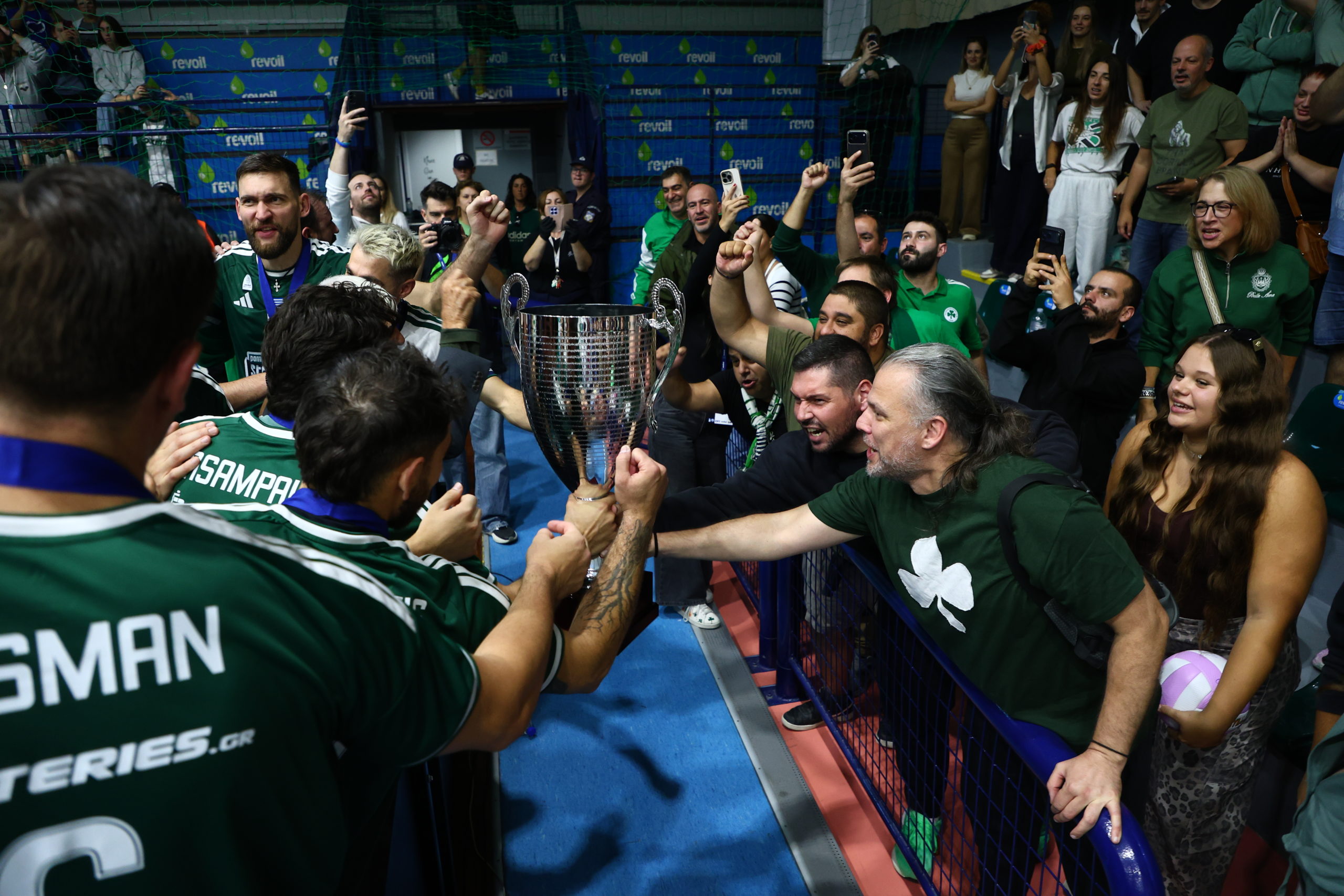 Σούπερ Καπ Βόλεϊ: Θριαμβευτής ο ΠΑΟ, 3-0 τον Φλοίσβο – Δείτε βίντεο