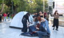 Σε εξέλιξη η φοιτητική διαδήλωση στο Σύνταγμα - Σε σκηνές θα διανυκτερεύσουν οι φοιτητές- ΦΩΤΟ
